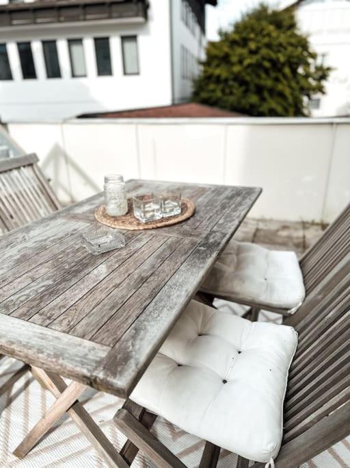 Zentrale Wohnung + Dachterrasse Sonthofen Exterior photo